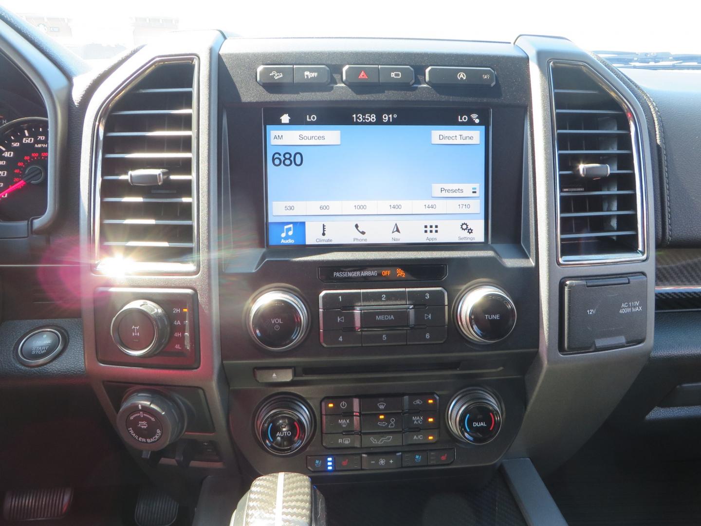 2018 MAROON /BLACK Ford F-150 Raptor SuperCrew 4WD (1FTFW1RG0JF) with an 3.5L engine, automatic transmission, located at 2630 Grass Valley Highway, Auburn, CA, 95603, (530) 508-5100, 38.937893, -121.095482 - Clean Raptor featuring a set of Eibach front springs, 37" BFG KO2 tires, and led fog lights. - Photo#27